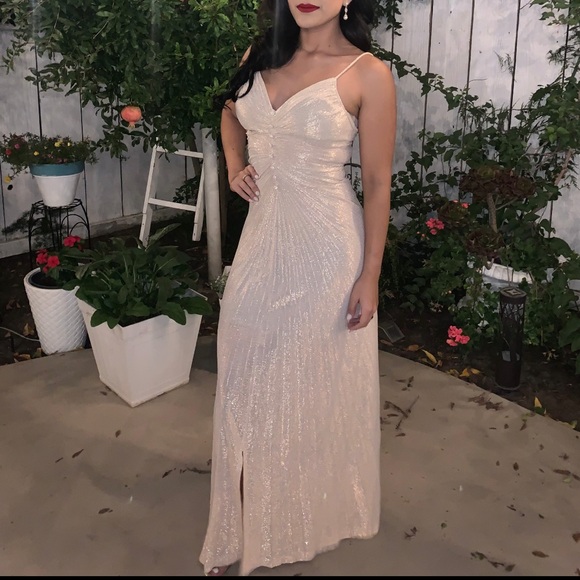 1970s New Leaf by Samir Marilyn Monroe Travilla inspired Lurex dress - Picture 4 of 5